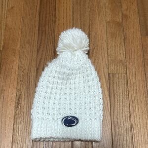 Penn State Women’s White Hat withPom Pom